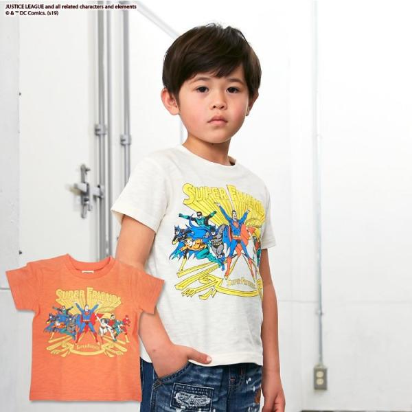 F.O.KIDS エフオーキッズ ジュニア DCスーパーフレンズTシャツ 80 90 95 100 ...