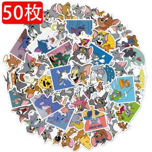 トムとジェリー　50枚セット  防水 耐水 ステッカー シールパック