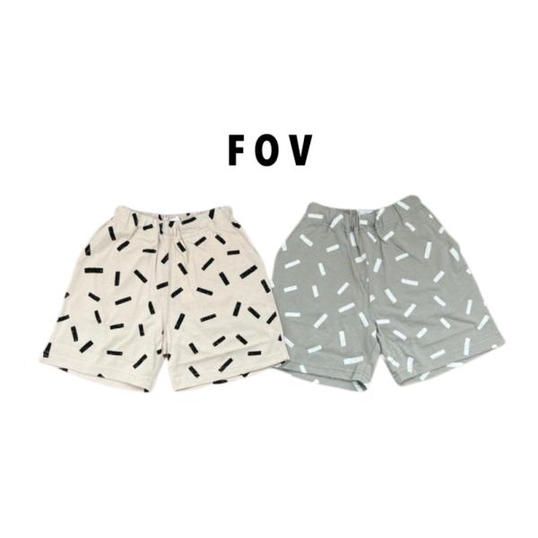 【SALE】【40%OFF】FOV / フォブ　 子供服　F/B 総柄 ショーツ　男の子　女の子　
