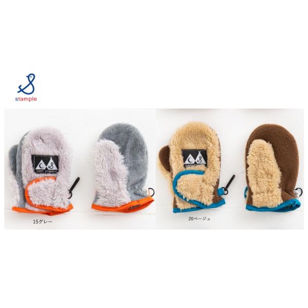 stample ／ スタンプル　ボアフリース　ベビーミトン　手袋　日本製　男の子＆女の子　FW