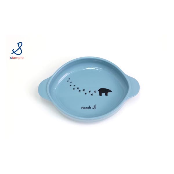 stample ／ スタンプル  ベビー　くま　ベビー食器小皿　男の子＆女の子　食器　雑貨