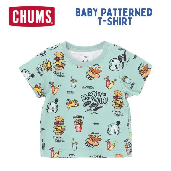 CHUMS ／ チャムス Baby Patterned T-Shirt ベビーパターンドTシャツ 男...
