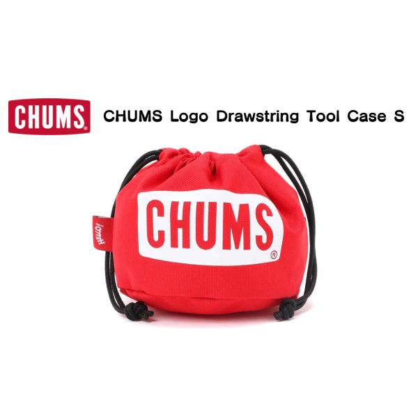 CHUMS ／ チャムス CHUMS Logo Drawstring Tool Case S チャム...