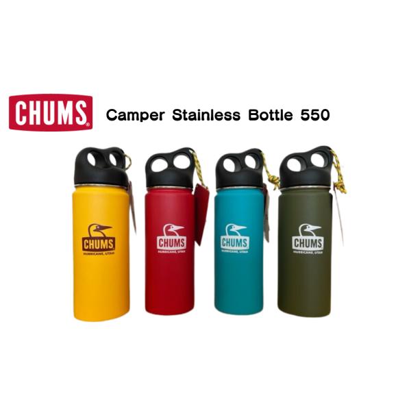 CHUMS ／ チャムス Camper Stainless Bottle 550 キャンパーステンレ...