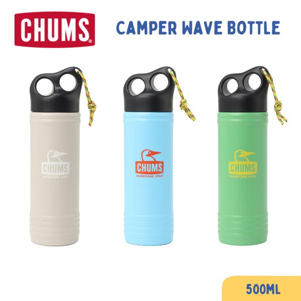 CHUMS ／ チャムス Camper Wave Bottle 500ml キャンパーウェーブボトル...