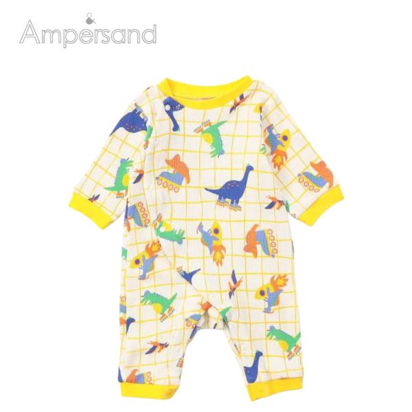 AMPERSAND ／ アンパサンド　ベビー服  【リンク】バリエーションワッフルカバーオール BA...