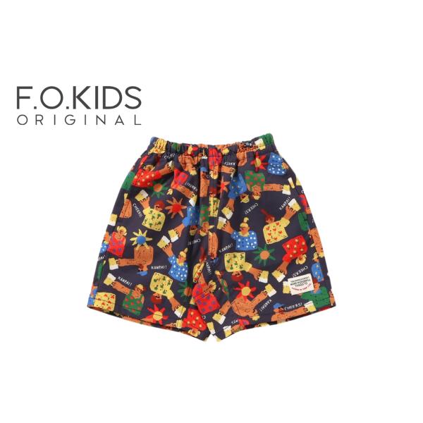 【SALE】【40%OFF】F.O.KIDS ／ エフオーキッズ 子供服　水陸両用アクティブパンツ柄...