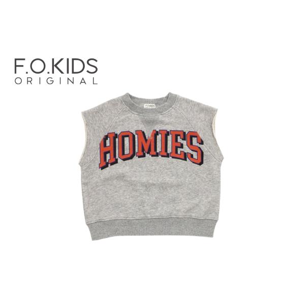 F.O.KIDS ／ エフオーキッズ 子供服　ロゴスウェットベスト　男の子  女の子　