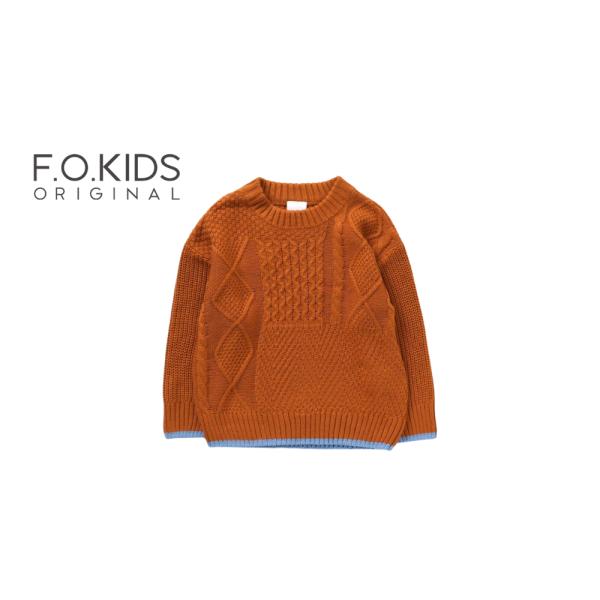 【SALE】【50%OFF】F.O.KIDS ／ エフオーキッズ 子供服　ウォッシャブルニット　女の...
