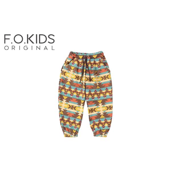 F.O.KIDS ／ エフオーキッズ 子供服　 3色3柄カットソーパンツ　男の子　女の子　