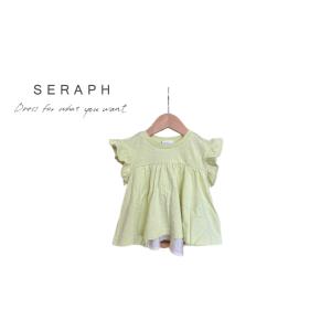 【SALE】【20%OFF】Seraph ／ セラフ 子供服　バックシャンＴシャツ   女の子　SS｜kooka