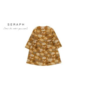 【SALE】【40%OFF】Seraph ／ セラフ 子供服 　総柄裏毛ワンピース　女の子  FW｜kooka