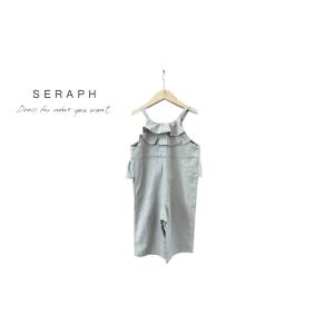 【SALE】【40%OFF】Seraph ／ セラフ 子供服 　フリルデザインサロペット　女の子  FW｜kooka
