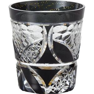 東洋佐々木ガラス 八千代切子 日本製 オンザロック 輪違い わちがい LSB19753SBK-C62...