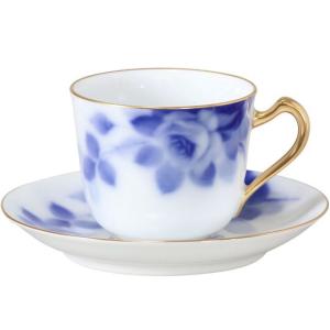 大倉陶園 日本製 金白金蝕ぶどう唐草 カップ＆ソーサー 6C/1246 洋食器