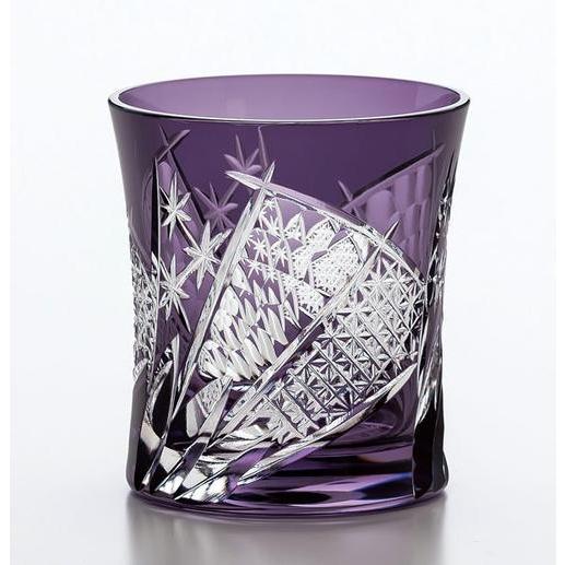 東洋佐々木ガラス 八千代切子 日本製 タンブラー 扇柄 おうぎがら オンザロック LS19590SP...