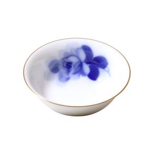 大倉陶園 日本製 瑠璃金蝕鉄線 約29cm花器 19A/9026 花器 花瓶 花生け