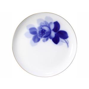 大倉陶園 日本製 ブルーローズ(8211) 約23cmミート皿 8211 洋食器 陶磁器 大皿 メイ...