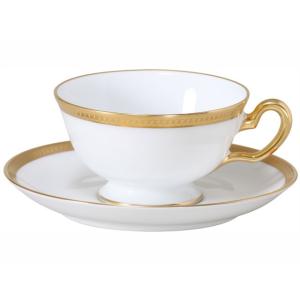 大倉陶園 日本製 金白金蝕ぶどう唐草 カップ＆ソーサー 6C/1246 洋食器