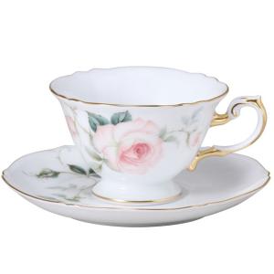 大倉陶園 日本製 フェアリーローズ マチルダ カップ＆ソーサー 70C/5701 PK ピンク 洋食...