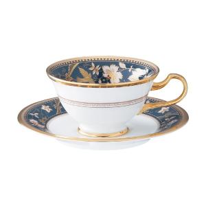 大倉陶園 - 大倉陶園　金白金蝕唐草葡萄　ティー　カップ&amp;ソーサー imgrc0070935963.jpg
