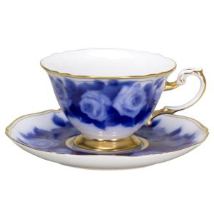 大倉陶園 日本製 ゴールド＆プラチナライン モーニングカップ