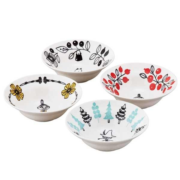 日本製 山加商店 YAMAKA ムーミン MOOMIN ムーミンバレー ボウルセット ４点セット M...