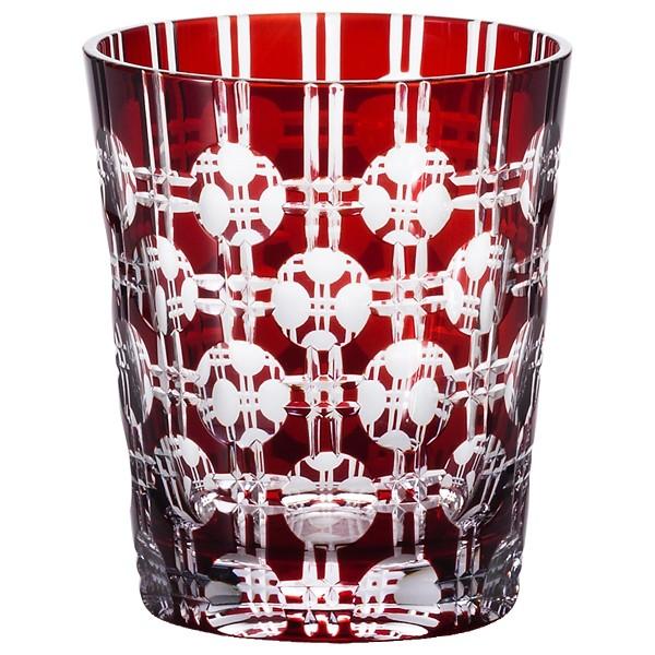 NARUMI GLASS WORKS エタニティー ロックグラス 赤 RD 約250cc GW605...