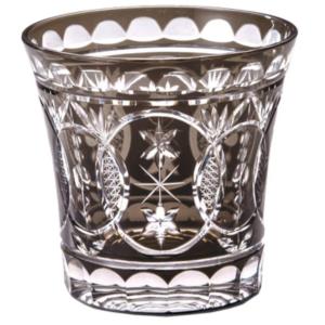 手づくり切子 ロックグラス モザイク ブラック 約240ml MN105-BK マイグラス タンブラ...