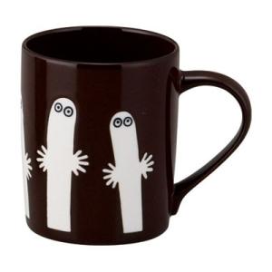 日本製 山加商店 YAMAKA ムーミン MOOMIN マグ  ニョロニョロ  MM1305-11 茶色 BR マグカップ  御祝 贈答品 内祝 ギフト