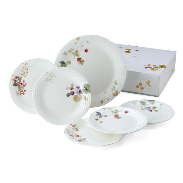 ナルミ NARUMI ルーシーガーデン アソートケーキセット 96010-23093P 大皿 小皿 ...