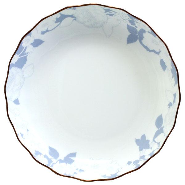 ナルミ NARUMI ローズ・ブランシェ Rose Blanche 約25cm サービスボウル 52...