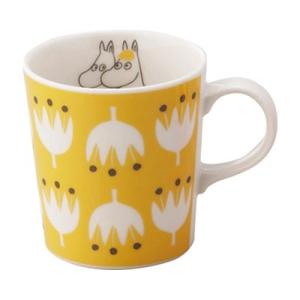 日本製 山加商店 YAMAKA MOOMIN マグカップ MM1001-11 ムーミン フローレン 黄色 YE  クッカ kukka 花 フラワー 子供食器 マグ  廃番商品