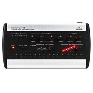 Behringer キューボックス 16ch リミッター 24bitのDAコンバーター 16プリセット保存可能 低レイテンシー P16-M｜koostore