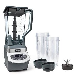 Ninja BL660 Professional Compact Smoothie ＆ Food Processing Blender, 1100-Watts, 3 Functions -for Frozen Drinks, Smoothies, Sauces, ＆ More, 72-oz.*｜koostore