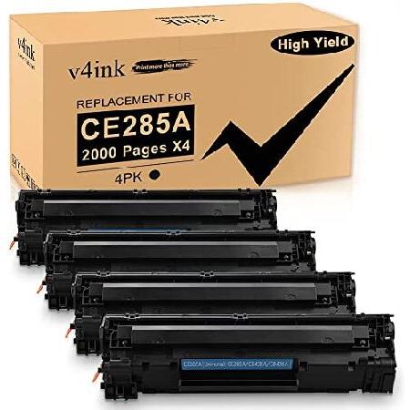 V4INK 4PK 互換トナーカートリッジ HP 85A CE285A 36A CB436A 35A...
