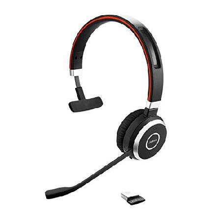 Jabra Evolve 65 Bluetooth UCモノラルヘッドセットバンドル| ボーナスマイ...