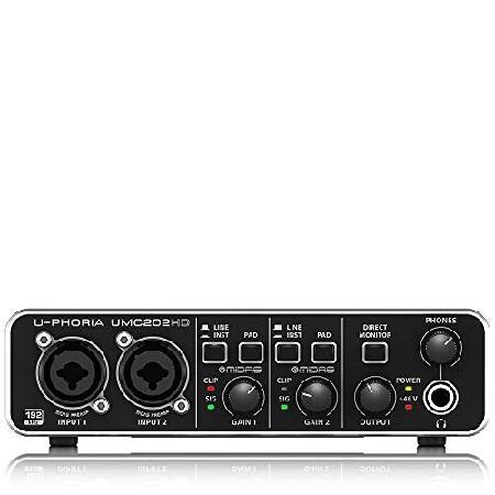 BEHRINGER U-PHORIA 2-Channel UMC202HD