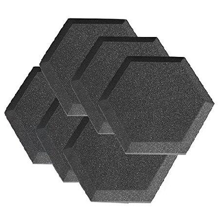 Mybecca 6 Pack Hexagon (Hexagonal) Acoustic Foam P...