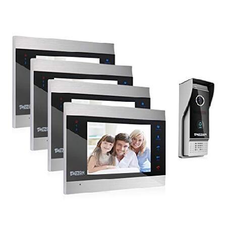 TMEZON Video Door Phone Doorbell Intercom System,D...