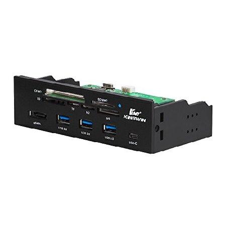 Kingwin Power USB ハブ 3.0 w/ 1 USB-Cポート SDカードリーダー ＆...