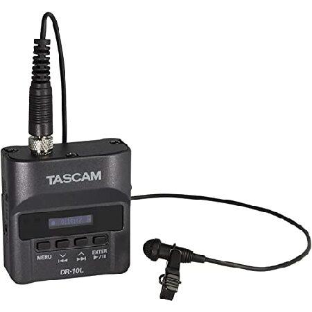 TASCAM(タスカム) DR-10L ピンマイクレコーダー 黒 高音質 Youtube 音声収録 ...