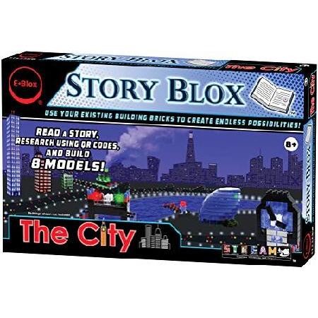 E-Blox Stories Blox Builder - The City LEDライトアップ ビ...