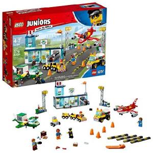 LEGO Juniors City Central Airport 10764 Building Kit (376 Piece), Multicolor｜koostore
