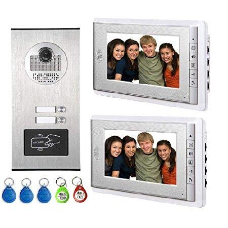 AMOCAM Video Intercom Entry System, Wired 7 inches...