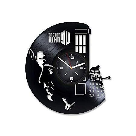 Doctor Who Vinyl Record Wall Clock. Decor for Bedr...