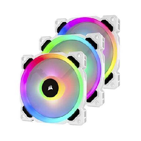 Corsair LL120 RGB -White- Triple Pack PCケースファン 12c...