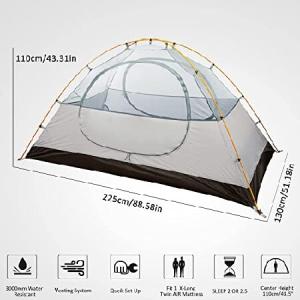 Bessport バックパッキングテント 1~...の詳細画像1