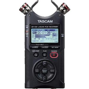 TASCAM(タスカム) DR-40X USBオーディオインターフェース搭載 4ch リニアPCMレコーダー ハンディレコーダー 高音質 USBマイク Youtube ASMR 24/96ハイレゾ