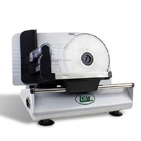 Lem Products Silver 1 speed Meat Slicer